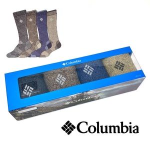 Columbia Men’s Soft Cotton Blend Socks in Gift Box